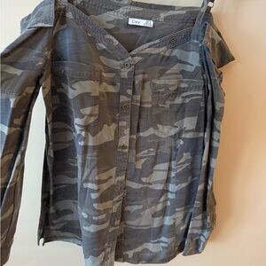 Dex Gray/gree Camouflage Shirt